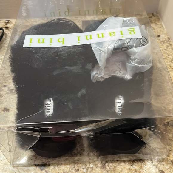 Gianni Bini Fluffy House Shoes- brand new in the box never used! From Dillards - Picture 4 of 5